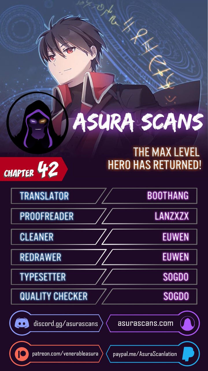 The MAX leveled hero will return! Chapter 42 1